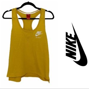 NIKE | SB Yellow Racerback Logo Tank